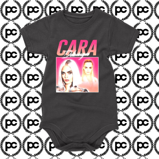 Cara Delevigne Homage Baby Onesie