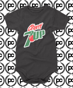 Cherry 7up Baby Onesie