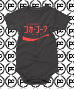 Coca Cola Japanese Baby Onesie