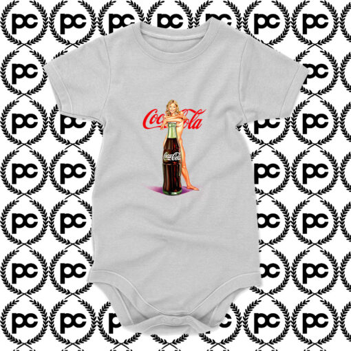 CocaCola Vintage Retro 90s Baby Onesie