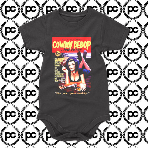 Cowboy Bepop Pulp Fiction Baby Onesie