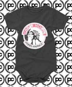 Crazy Horse Paris France Baby Onesie