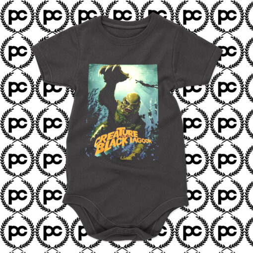 Creature from the Black Lagoon Horror Movie Baby Onesie