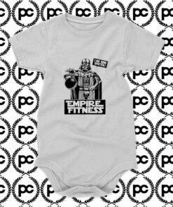 Darth Vader Fitness Gym Baby Onesie