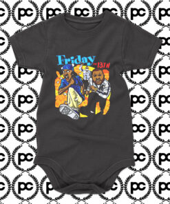 Deebo X Friday The 13Th Horror Movie Baby Onesie