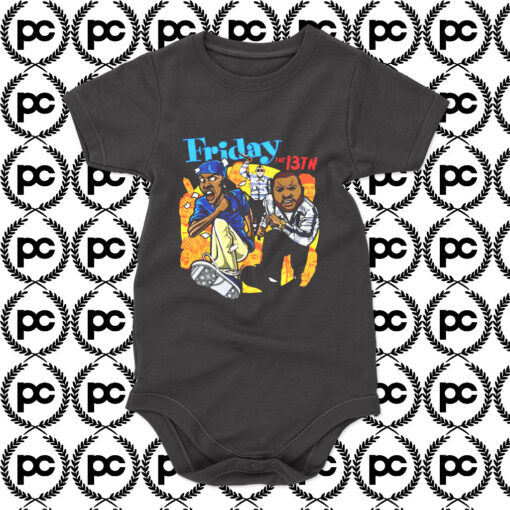 Deebo X Friday The 13Th Horror Movie Baby Onesie