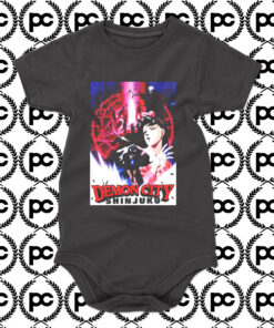 Demon City Shinjuku Japanese Anime Baby Onesie