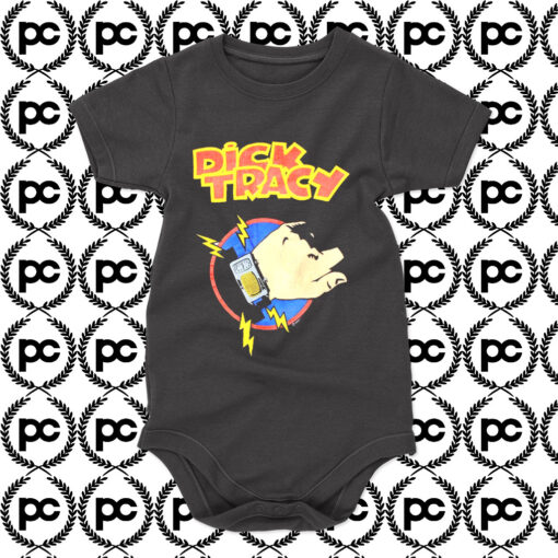 Dick Tracy Vintage Movie Baby Onesie