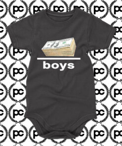 Dollar Money Over Boy Baby Onesie