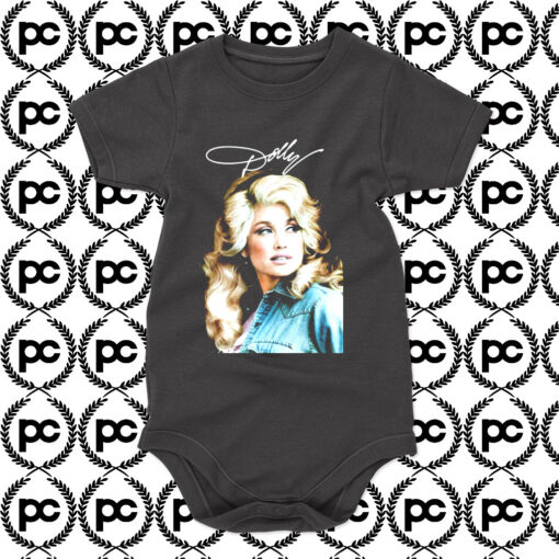 Dolly Parton Signature Tease It To Jesus Baby Onesie