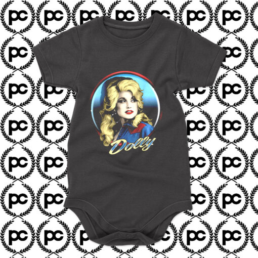 Dolly Parton Western Baby Onesie