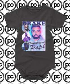 Drake Champagne Papi Baby Onesie