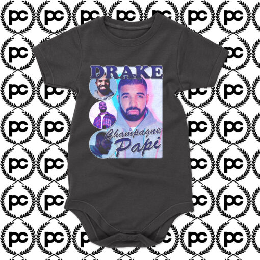 Drake Champagne Papi Baby Onesie