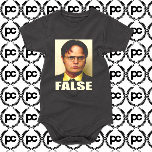 Dwight Schrute Rainn Wilson The Office Baby Onesie