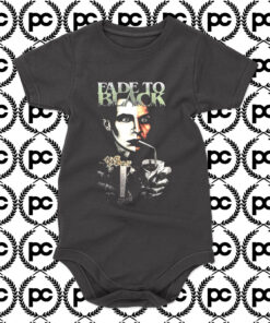 Fade To Black Pop Corn Horror Movie Baby Onesie