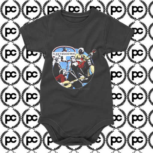 Fleetwood Mac Shirt Vintage Baby Onesie