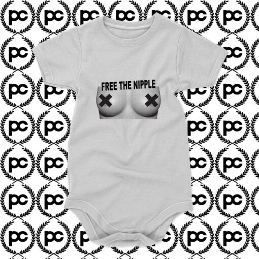 Free The Nipple Baby Onesie