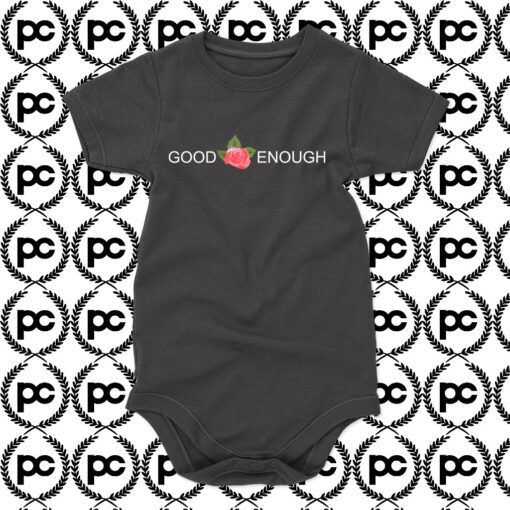 GOOD ENOUGH Red Rose Baby Onesie