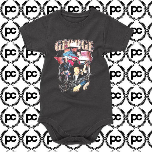 George Harvey Strait Baby Onesie