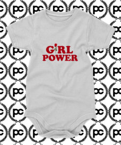 Girl Power Rose Baby Onesie