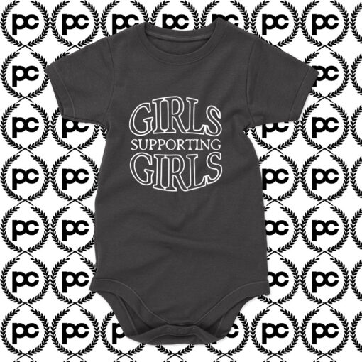 Girls Supporting Girls Baby Onesie