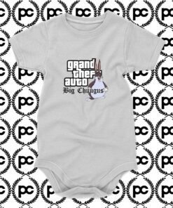 Grand Theft Auto Big Chungus Baby Onesie