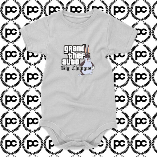 Grand Theft Auto Big Chungus Baby Onesie