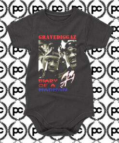 Gravediggaz Diary Of A Madman Baby Onesie