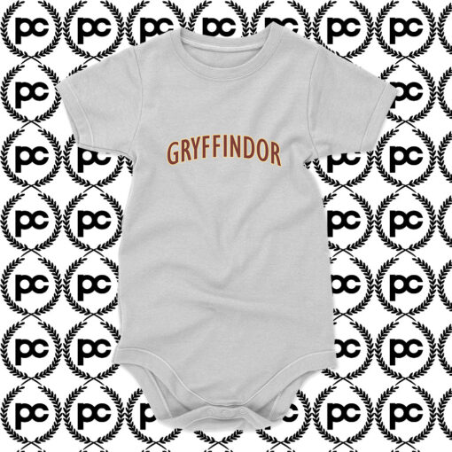 Gryffindor Vintage Baby Onesie