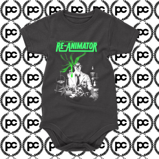 H P Lovecrafts Re Animator Movie Baby Onesie