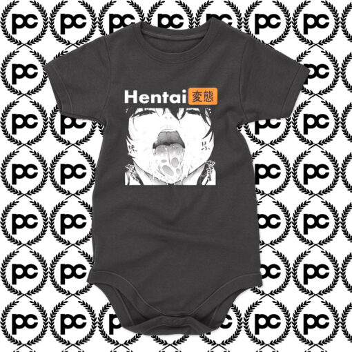 HEntai Manga Ahegao Anime Baby Onesie