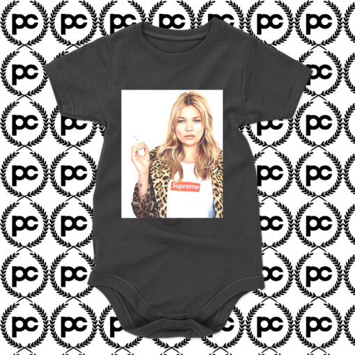 Hailey Kate Moss Supreme Baby Onesie