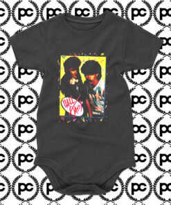 Hall And Oates 80s Retro Baby Onesie