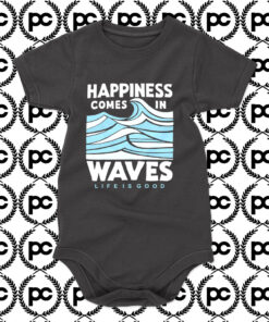 Happiness Life is Good Baby Onesie