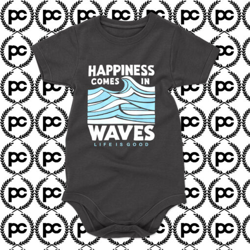 Happiness Life is Good Baby Onesie