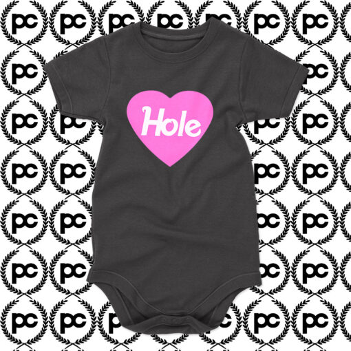 Heart Hole Baby Onesie