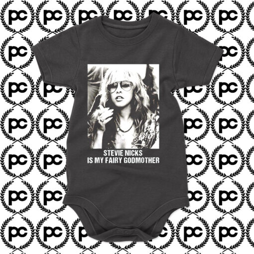 Is My Fairy Godmother Retro Stevie Nicks Legends Baby Onesie