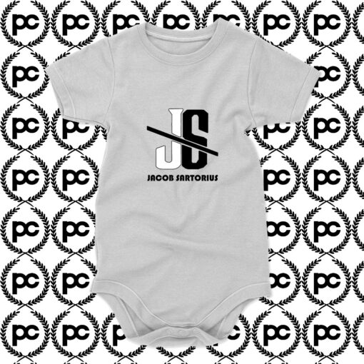 Jacob Sartorius Logo Baby Onesie