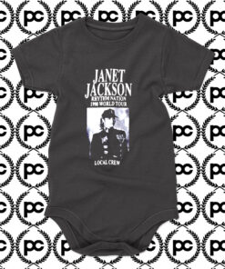 Janet jackson rhythm nation 1990 Baby Onesie