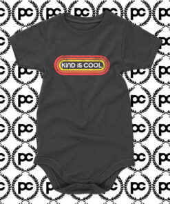 KIND IS COOL Retro Baby Onesie