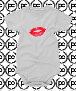 Kiss Lips Baby Onesie