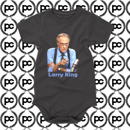 Larry King Live American Television Baby Onesie