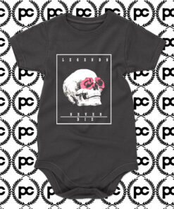 Legends never die Skull Rose Baby Onesie