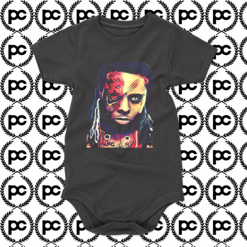 Lil Wayne Terminator Baby Onesie