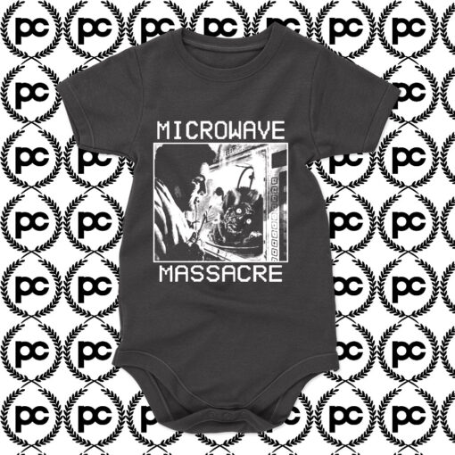 MICROWAVE MASSACRE Horror Movie Baby Onesie