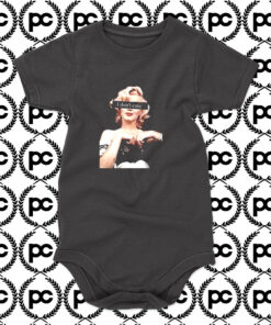 Marilyn Monroe I dont care Baby Onesie