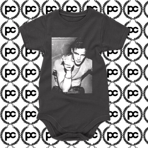 Marlon Brando Vintage Old Hollywood Baby Onesie