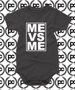 Me Vs Me Baby Onesie