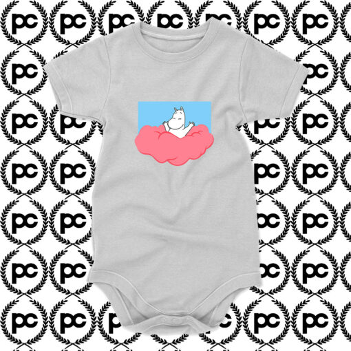 Moomin on Clouds Baby Onesie