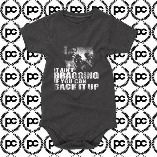 Muhammad Ali It Aint Bragging Baby Onesie